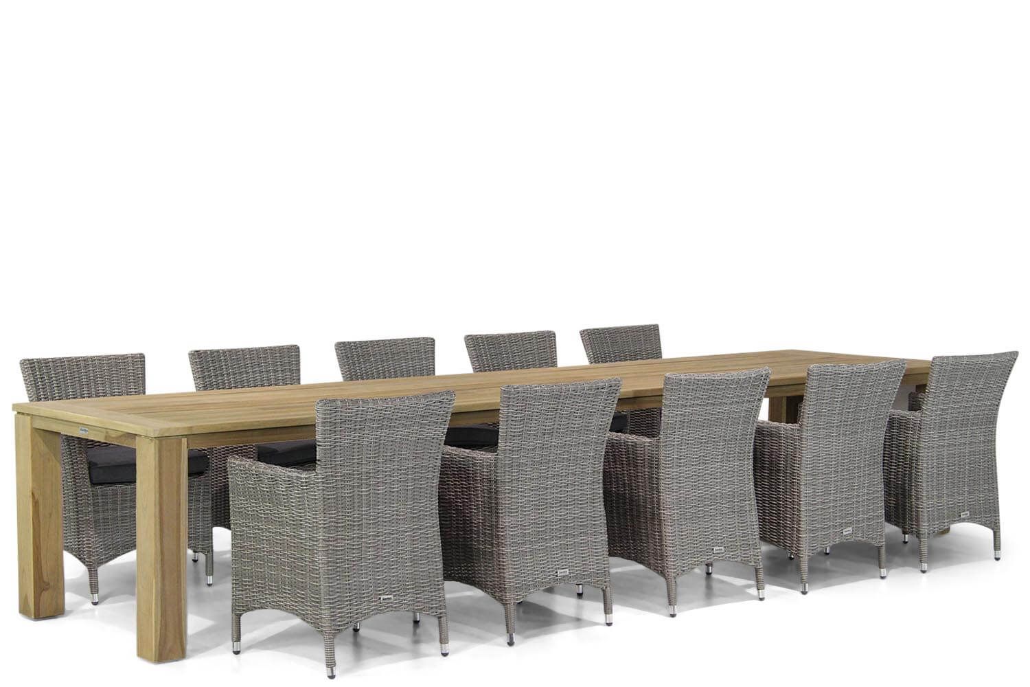 Garden Collections Dublin/Brighton 400 cm dining tuinset 11-delig - 7423602874825