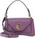 Coccinelle Leren handtas schoudertas C-Me Calf Handbag Jellyfish paars