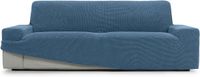 Merkloos / Sans marque Bankhoes / bankovertrek_ 3-zits(180-230 cm), hemelsblauw