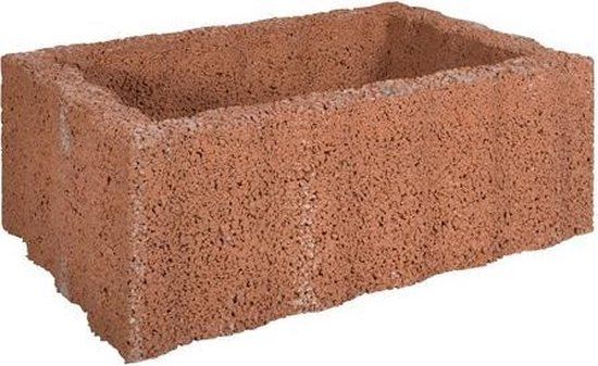 Gardenlux 2 stuks! Ridgeflor groot bruin 60x40x25 cm