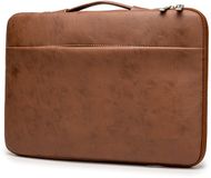 Lopoleis Leren Laptoptas 13.3 inch - Bruin