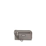 Baggallini Portemonnee met rits voor dames, Sterling Shimmer, Eén maat, Portemonnee met rits
