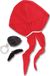 Bristol Novelty Ltd Bristol Novelty Pirate Fancy Dress Accessories Kit (Red/Black/Gold)