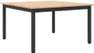 vidaXL Salontafel Naturel 80 x 80 x 45 cm Massief Grenenhout