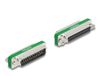 Delock 66479 Convertisseur D-Sub 25 broches mâle vers femelle Vert, Argent
