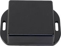 Hammond Electronics 1551WTFLBK – Universele behuizing – 60 x 60 x 22 mm – ABS – Zwart