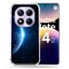 Cokitec Versterkte hoes voor Xiaomi Redmi Note 14 Pro 5G Universe Planeet Aarde
