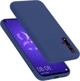 Cadorabo Hoesje geschikt voor Honor 20 / 20S / Huawei NOVA 5T in LIQUID BLAUW - Beschermhoes gemaakt van flexibel TPU silicone Case Cover