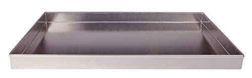 Pentole Agnelli COAL49/4D60 Rechthoekige bakpan - 60 x 40 x 4 cm - Zilver