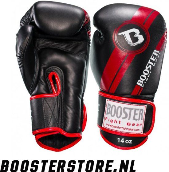 Booster Fight Gear BGL1 V3 Bokshandschoenen Red Foil 16 OZ