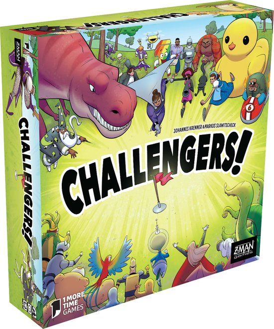 Z-Man Games Challengers! - Bordspel - Engels - 10+ jaar