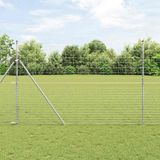 VidaXL Wilde hek 1000 x 150 x 0.18 cm ijzer warm verzinkt