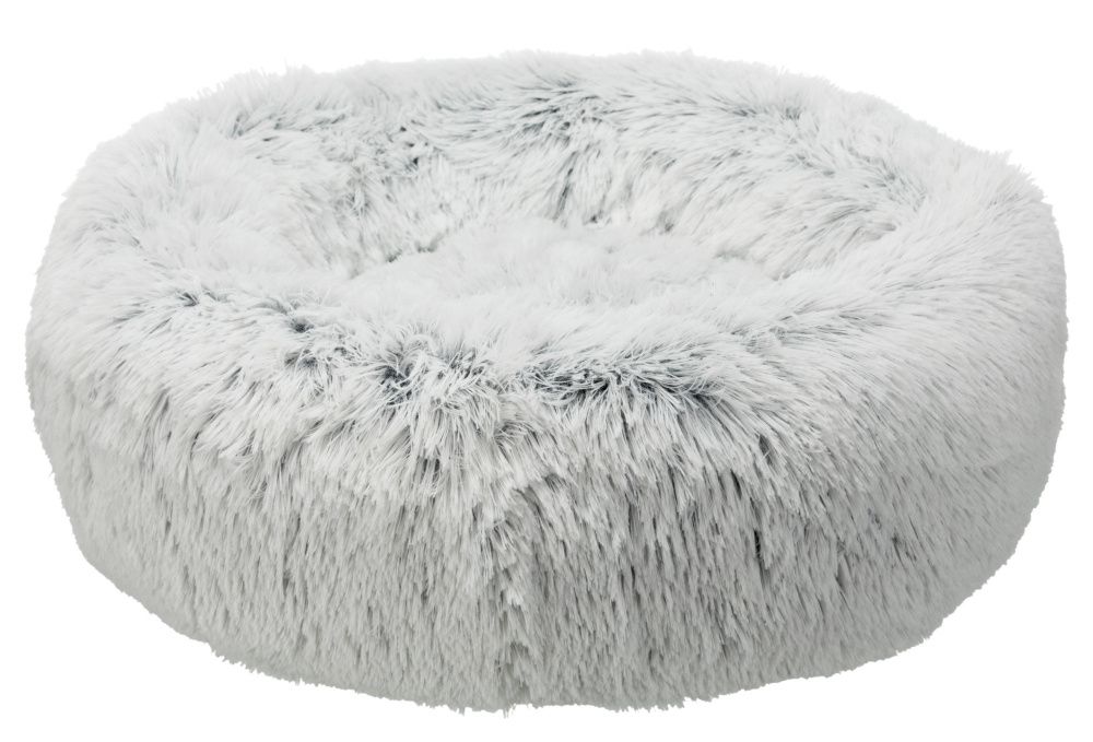 TRIXIE 37319 - Zwart/Wit - 60x60cm - Rond - Pluche Hondenmand