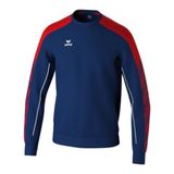 Erima Evo Star Sweatshirt Heren - Marine / Rood | Maat: XXL