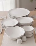 OZ HOME Cermico Serviesset 27-delig - 6 Personen - Wit