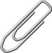 Merkloos / Sans marque Kangaro Ktc Bv 1000 stuks kleine paperclips 21 mm Zilver