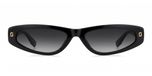 Marc Jacobs MJ 1146/S Lunettes de soleil femme Noir Gris 55mm
