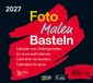 Foto-Malen-Basteln Korsch Verlag Foto-Malen-Basteln Bastelkalender quer schwarz 2027