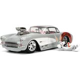 Jada Toys Looney Tunes 1967 Chevy Corvette 1:24, meerkleurig