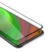 Cadorabo Screenprotector voor Oppo A52 - Zwart Gehard Glas