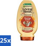 Garnier Loving Blends Conditioner Honing Goud - Beschadigd & Breekbaar Haar - 250 ml - Voordeelverpakking - 25 stuks