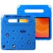 imoshion Housse de tablette anti-choc avec poignées amovibles pour Samsung Galaxy Tab A11 Plus / A9 Plus - Bleu