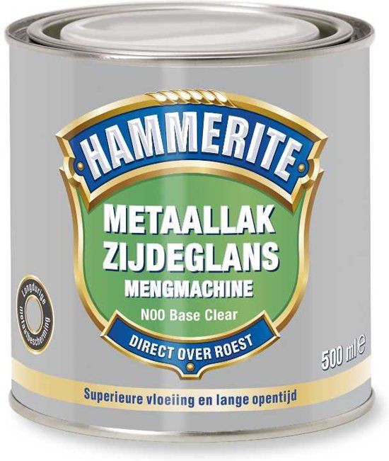 Hammerite Metaallak - Satin Basis - 500 ml - 8710839292638