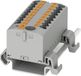 Phoenix Contact PTFIX 6/6X2,5-NS35A BU 3273200 Bloc de distribution vert