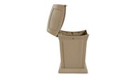 Rubbermaid FG917188BLA - Vuilnisbak - 170 liter - Zwart