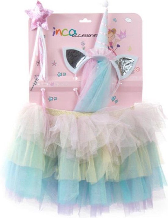 Tutu Inca Multicolour Unicorn 24-36 Months (3 Pieces) - Unisex - 3 ml
