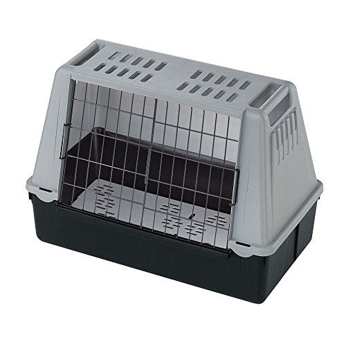 Ferplast Atlas Car Mini - Autotransportbox voor honden en katten - Grijs - 72 x 41 x 51 cm