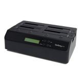 StarTech.com SATDOCK4U3RE 4-Bay Hard Drive Cloner en Wisser