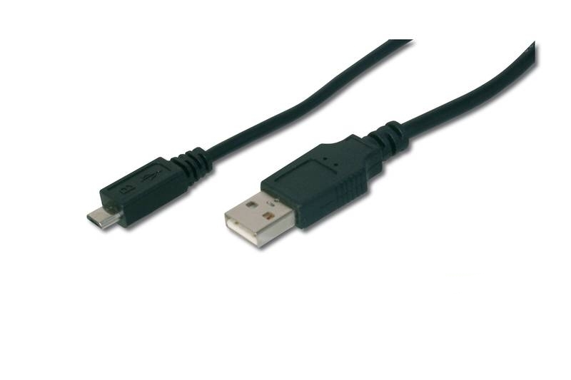 Digitus USB A - Micro USB B 1 m