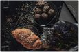 Dietrix Inductie Beschermer 78x52 - Food - Croissant op donker