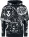 Heartless Mannen Dark Academia Hoodie Heren Trui met capuchon - zwart - XXL