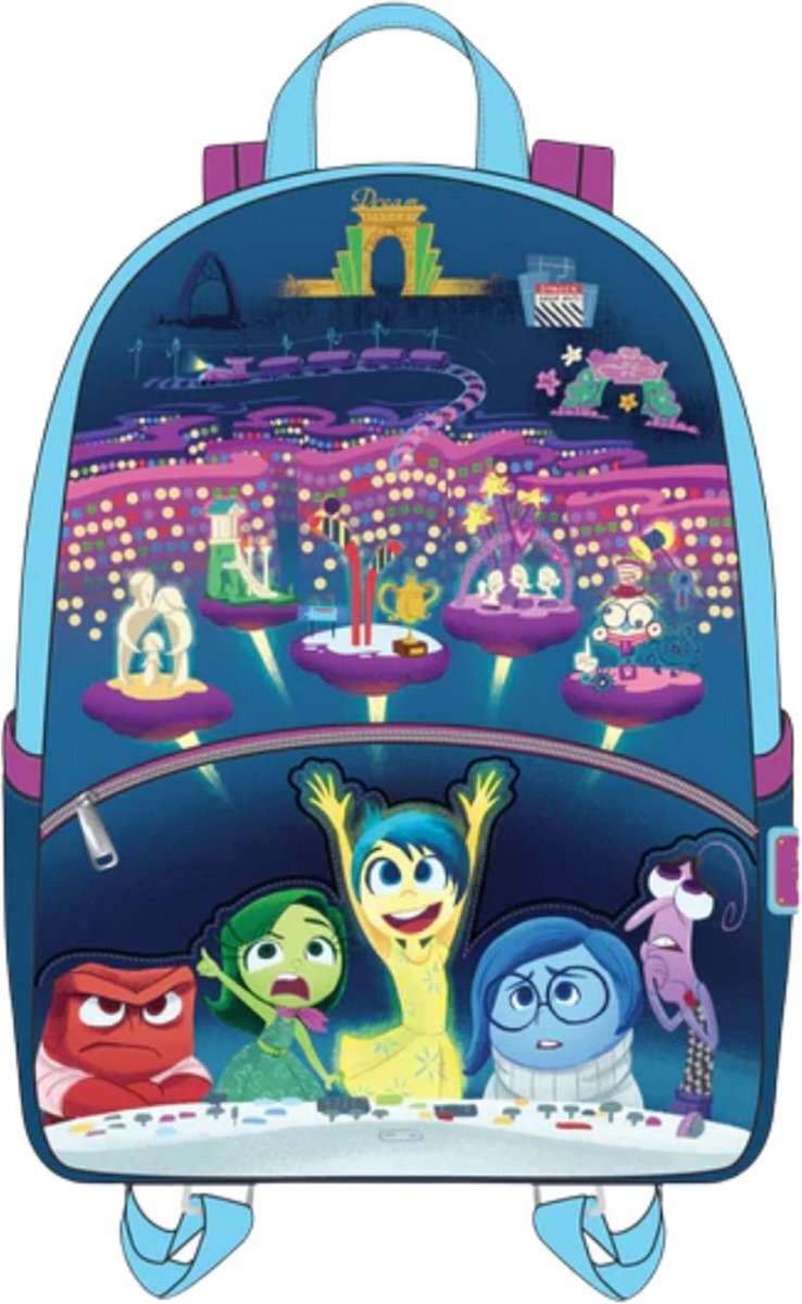 Loungefly DISNEY - Inside Out - Mini Backpack " Control Panel "