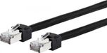 METZ CONNECT CAT5e S/UTP (STP) kabel 0.5 meter Zwart