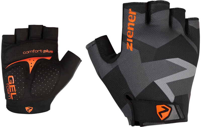 Ziener Cyd Bike Gloves Men, zwart/grijs