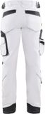 Blåkläder 10891645 4-Way Stretch Painters Werkbroek Heren Wit/Donkergrijs