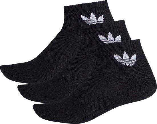 adidas Originals Adicolor sokken set van 3 zwart