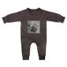 Pyjama imprimé - Anthracite - 1 mois