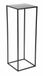 HowHomely Stalen Plantenstandaard Zwart 70 cm