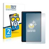 brotect 2x Antireflecterende Beschermfolie compatibel met Samsung Galaxy Tab S5e LTE 2019 Anti-Glare Screen Protector, Mat, Ontspiegelend