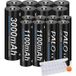 Energizer Piles Rechargeables, Capacité 3000mAh, Charge Rapide, 8AA 8AAA
