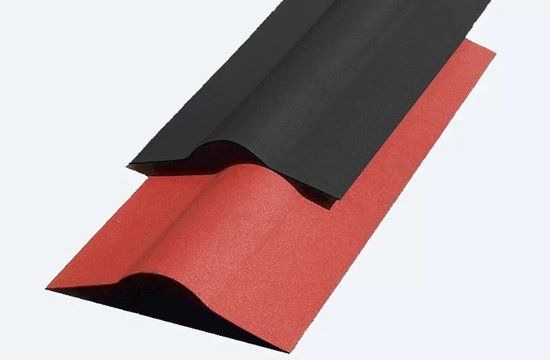 Intergard Nokken windveren bitumen rood 90cm