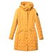 Desigual Parka femme, couleur moutarde, matelassé, modèle M