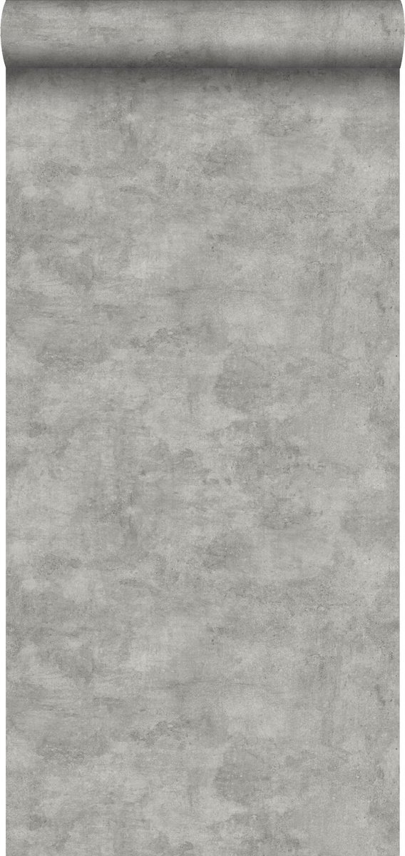 Esta Home behang betonlook warm grijs - 138907 - 53 cm x 10,05 m