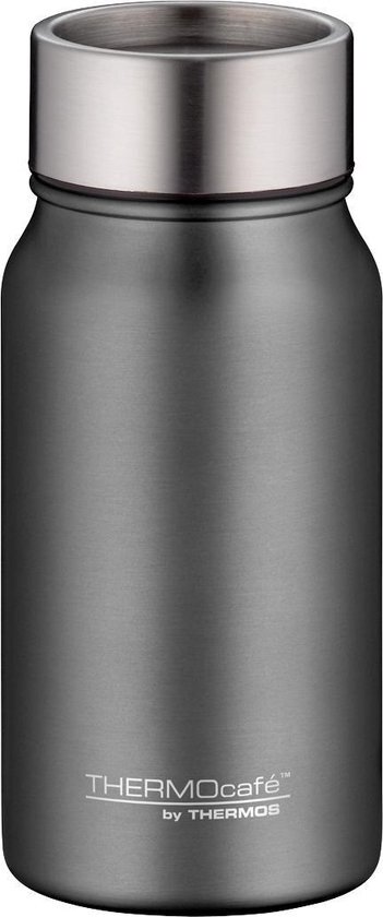 Thermos THERMOcafé Thermosbeker - 350ml - Donker Grijs Mat