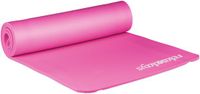 Relaxdays GmbH 4x Tapis de yoga - 10 mm d'épaisseur - 60 x 180 cm - Caoutchouc - Rose