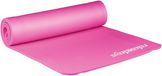Relaxdays GmbH 4x Tapis de yoga - 10 mm d'épaisseur - 60 x 180 cm - Caoutchouc - Rose